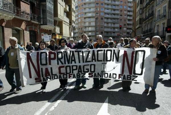 Manifestación por la Sanidad Pública y en contra de las privatizaciones