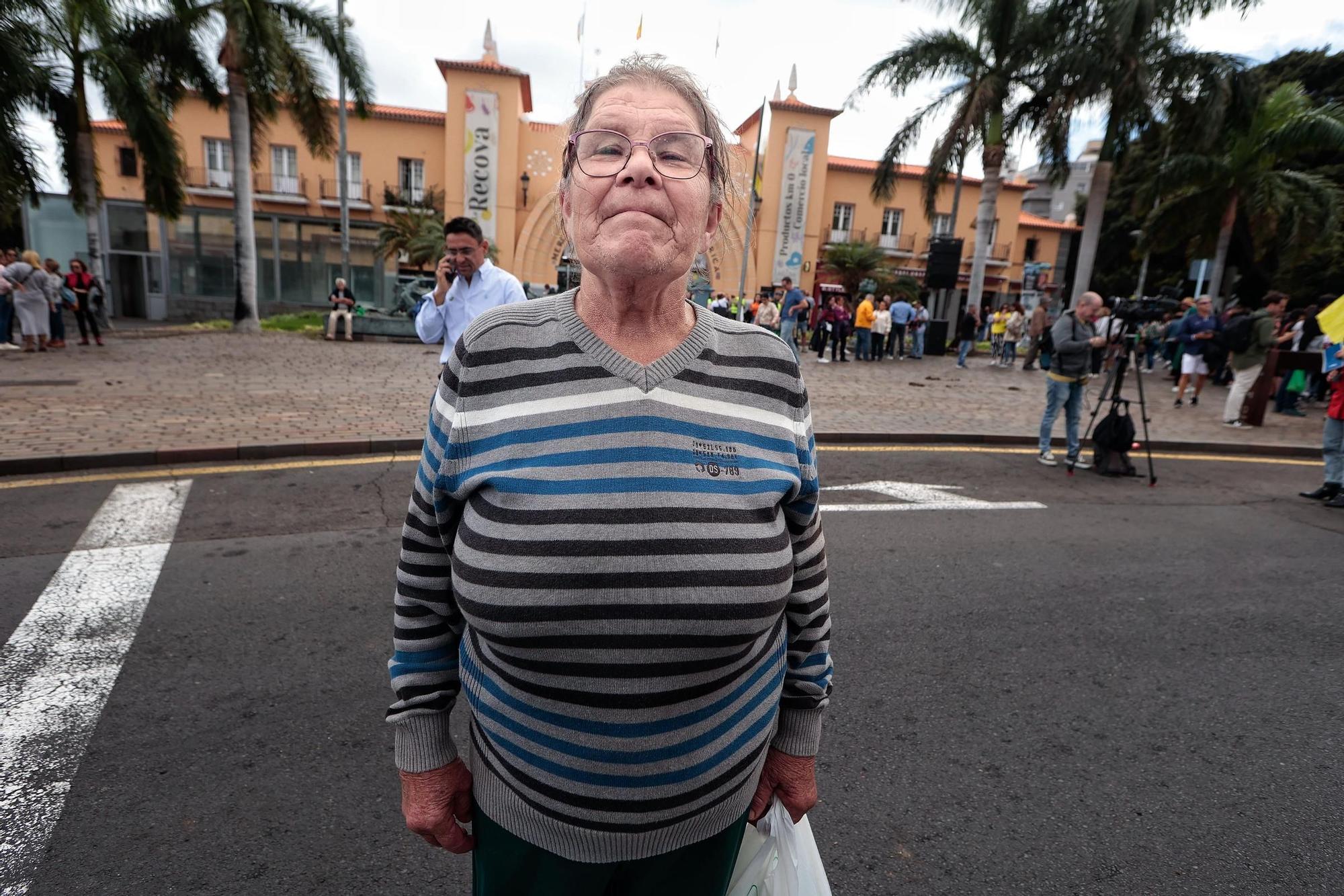 El sector agrario protesta en las calles de Santa Cruz