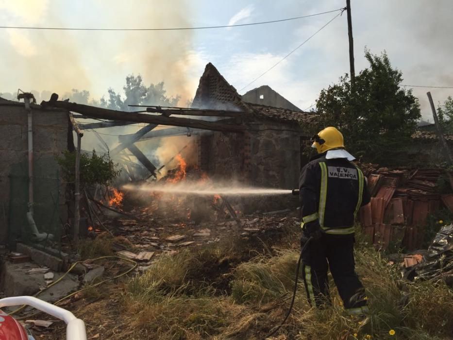 Explosión en una pirotecnia en Tui