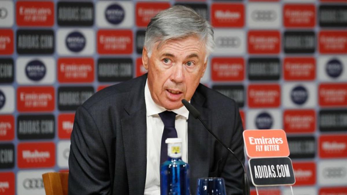 Carlo Ancelotti, entrenador del Real Madrid