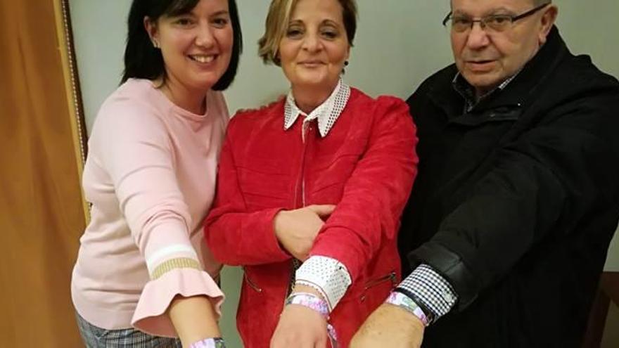 Pulseras solidarias contra el cáncer