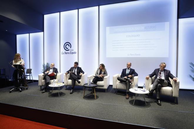 Foro sobre "Empresa y fiscalidad en Asturias" celebrado en el Club LA NUEVA ESPAÑA