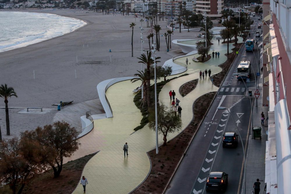 Benidorm peatonaliza la avenida Armada Española