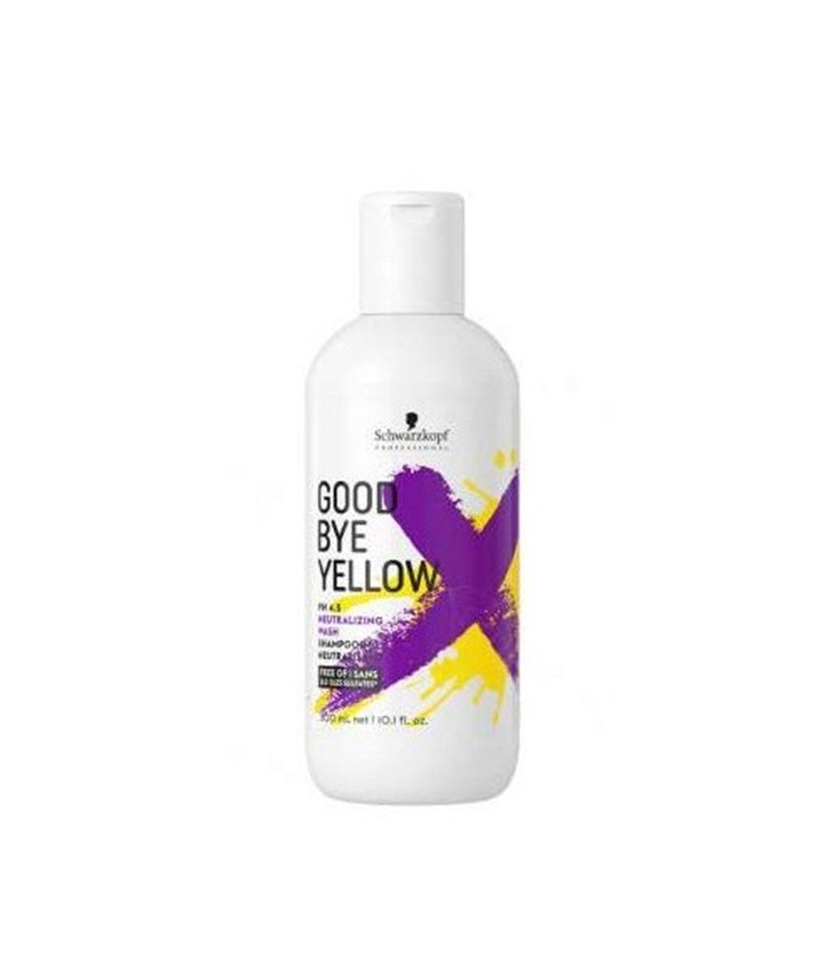 Champú Good Bye Yellow, de Schwarzkopf