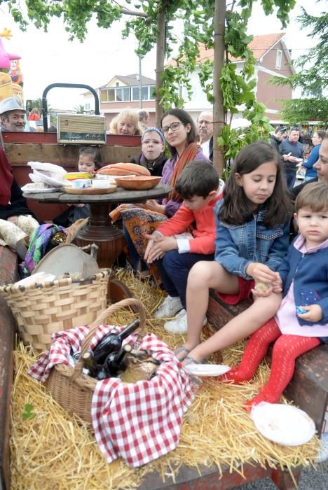 Los tractores más bonitos desfilan por Vilanova