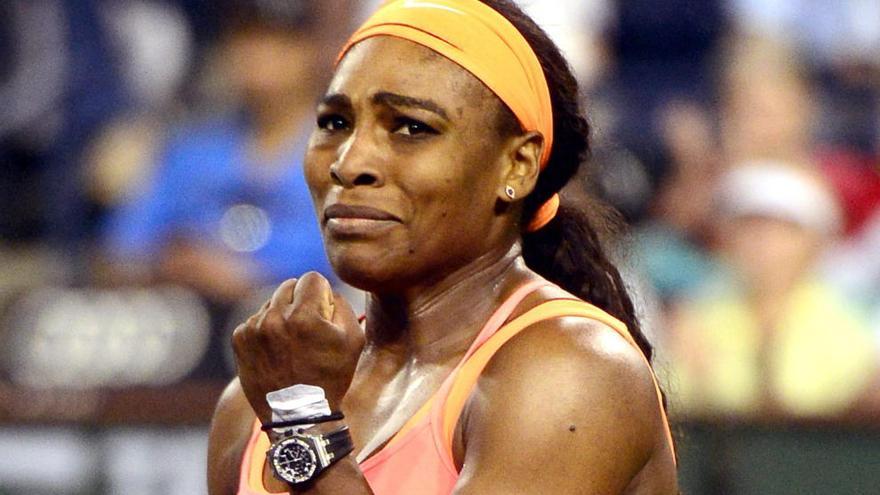 Serena Williams, emocionada por la respuesta del público