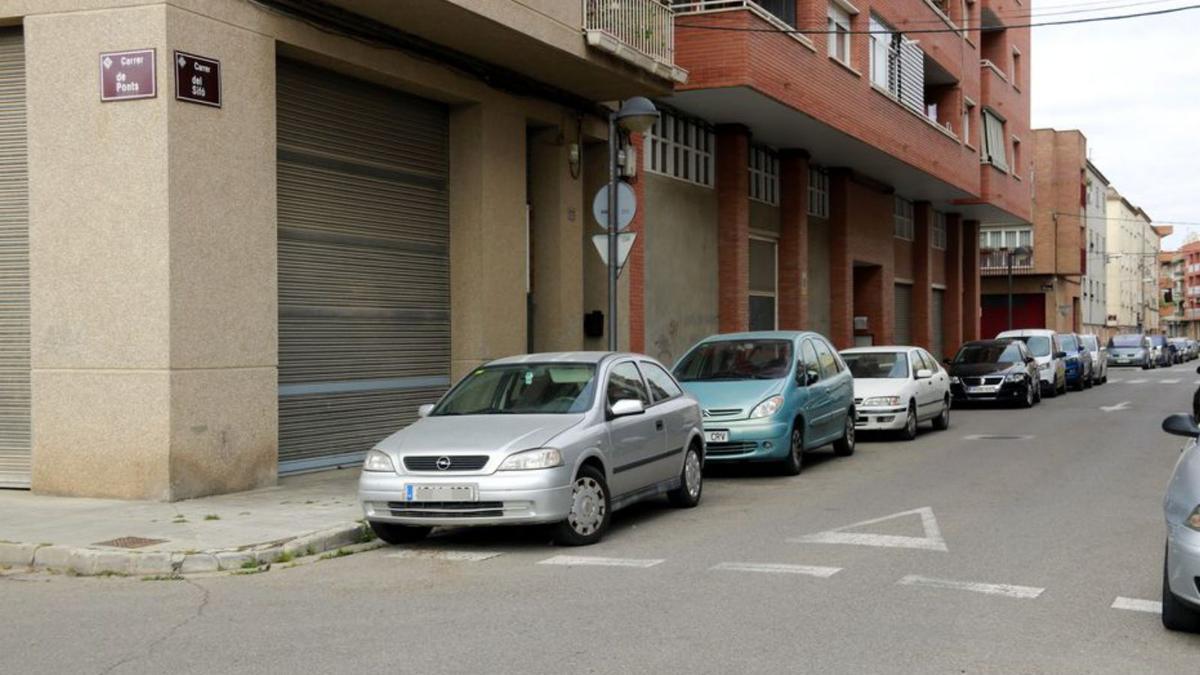 Carrer de Lleida on va ser trobat mort el taxista