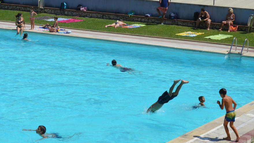 Imatge de la piscina municipal de Berga