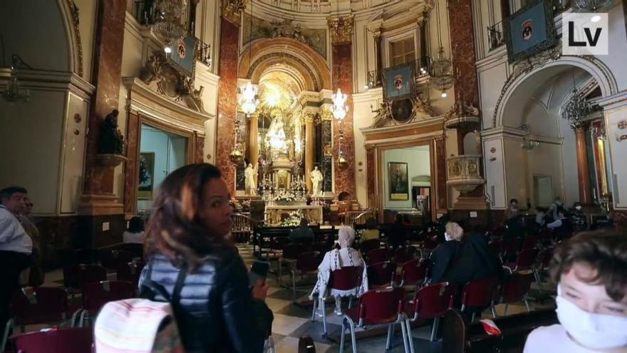 El día de la festividad de la Virgen de los Desamparados