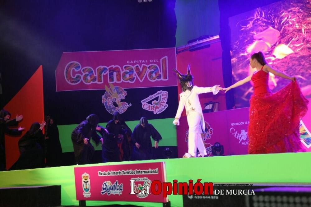 Gala de cambio de poderes en el Carnaval de Águilas 2019