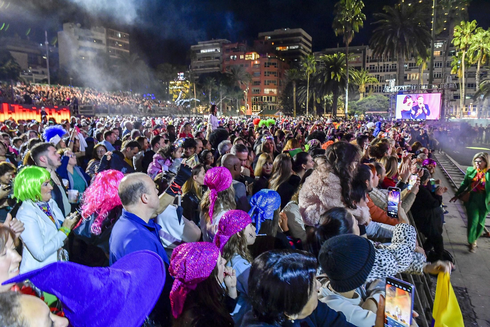 Concierto de Carlos Baute en el Carnaval de Las Palmas de GC