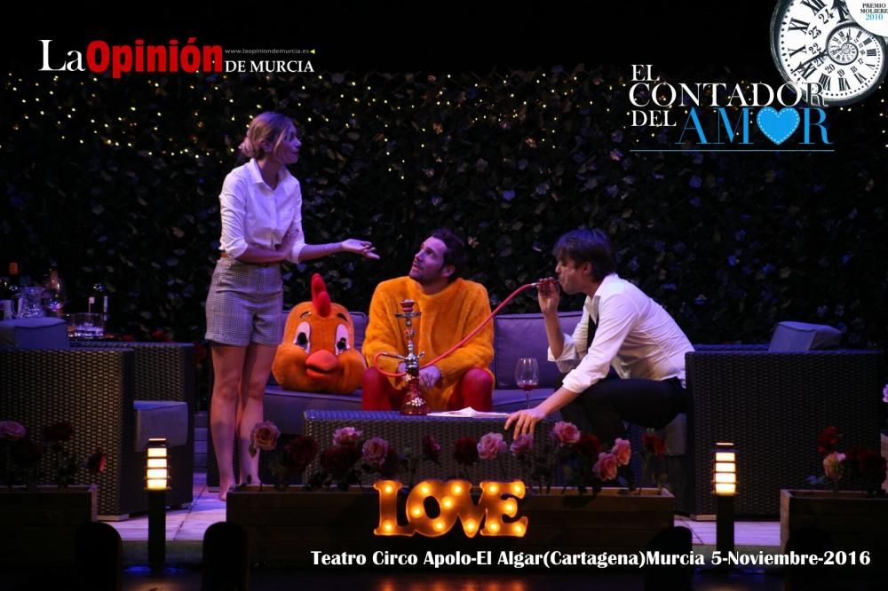 Obra de teatro "El contador del amor" en el Teatro