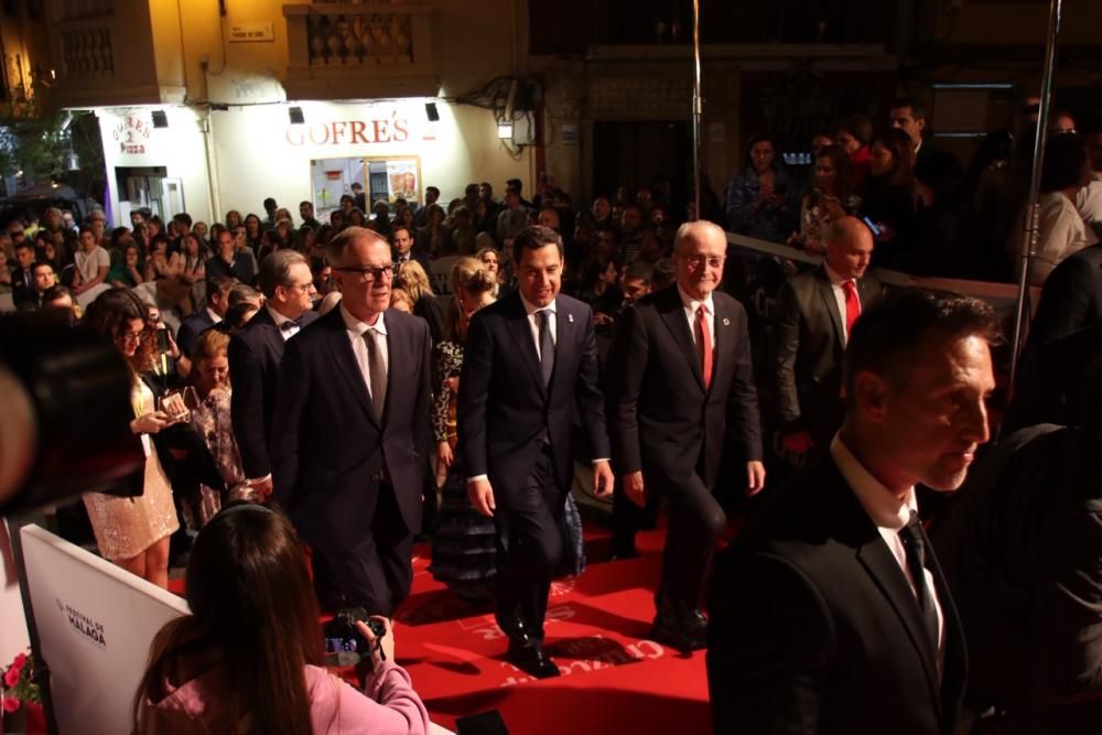 Las imágenes de la gala inaugural del Festival de Málaga