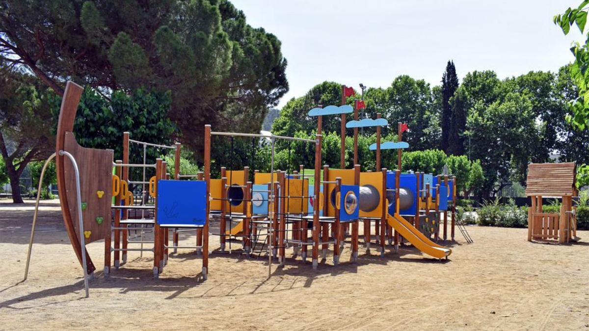 Un dels parcs infantils que s’han reobert remodelats. | AJUNTAMENT DE SÚRIA