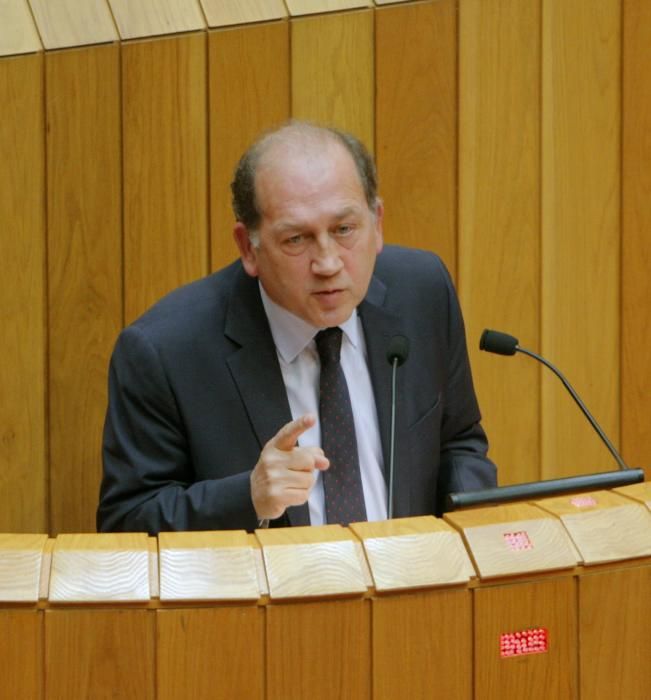 Debate del presupuesto gallego en el Parlamento