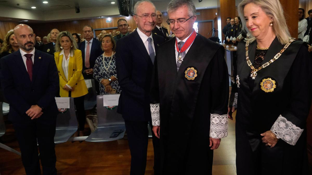 Toma de posesión fiscal jefe de Málaga El nuevo fiscal jefe de Málaga reclama más funcionarios y recursos económicos