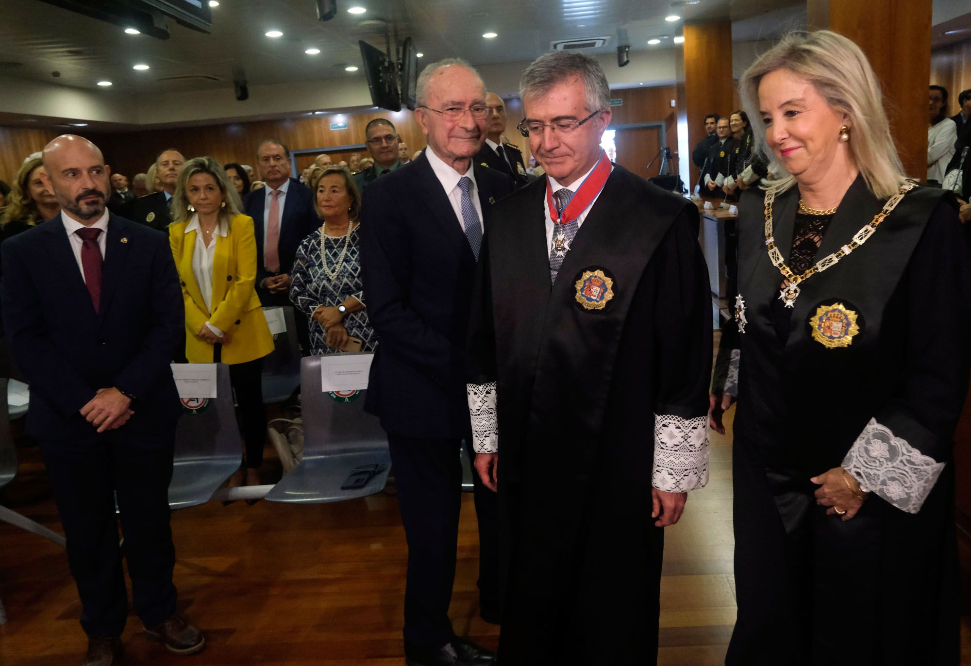 Toma de posesión del nuevo fiscal jefe de Málaga, Juan Calvo Rubio