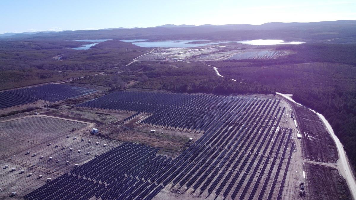 Parque fotovoltaico en Sanabria