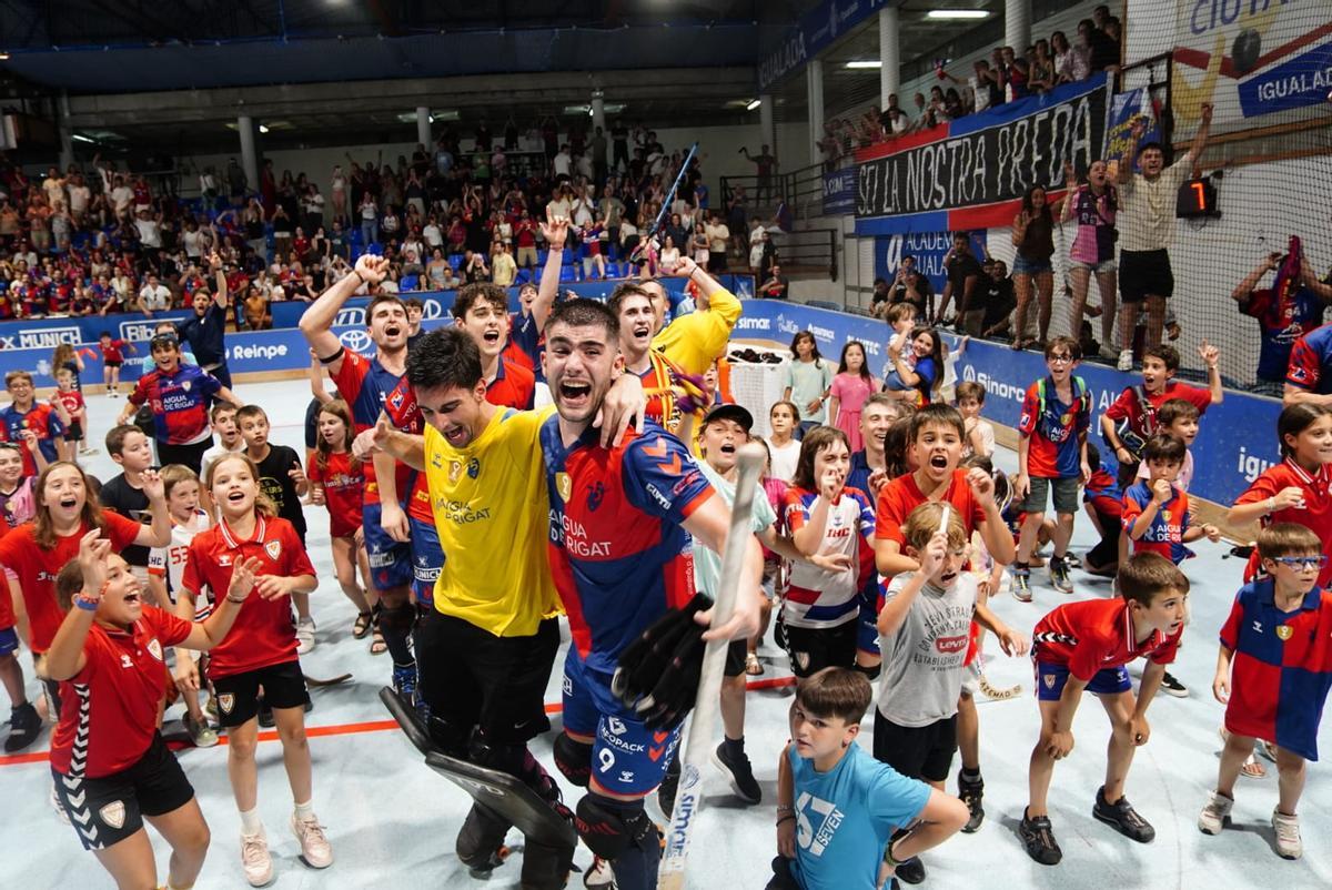 Les millors fotos del quart partit entre l'Igualada i el Liceo