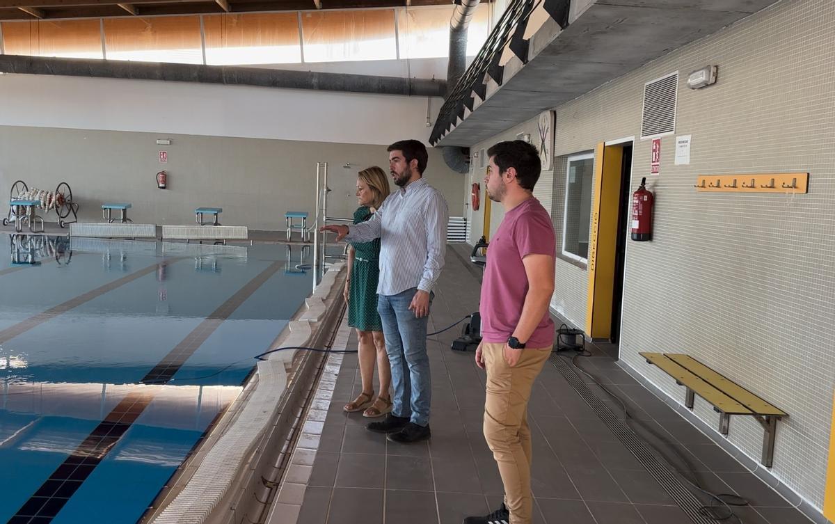 El alcalde y el concejal de Almàssera supervisaron las instalaciones ante su próxima apertura el 7 de noviembre.