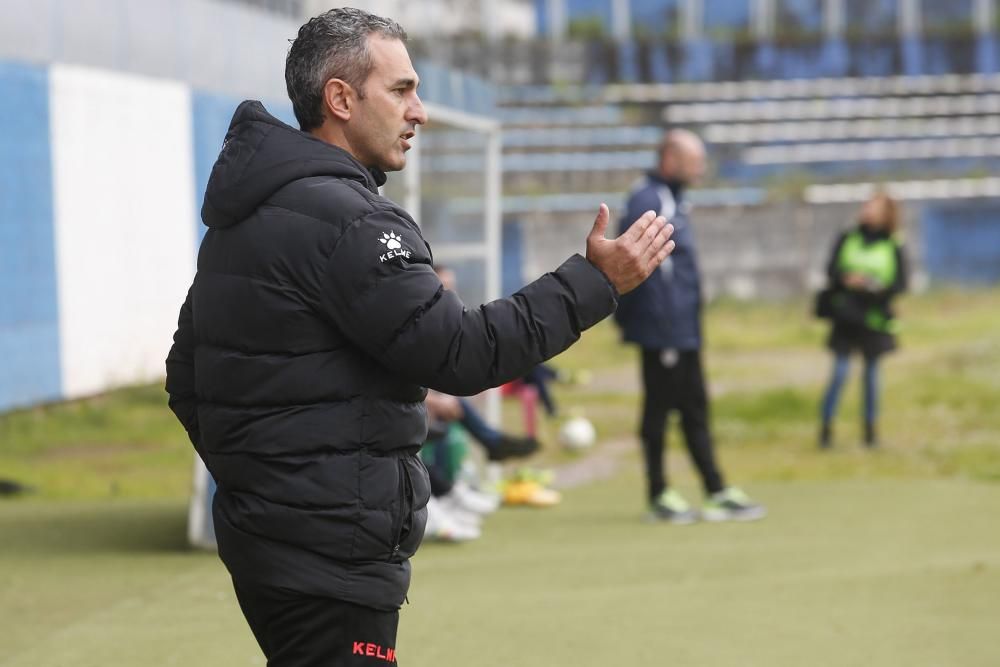 El partido entre el Real Avilés y el Covadonga, en imágenes