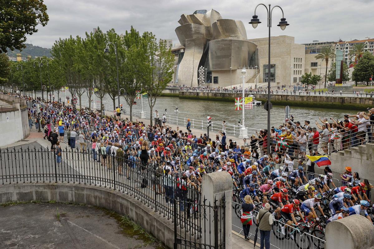 El Tour 2023 arrancó en Bilbao