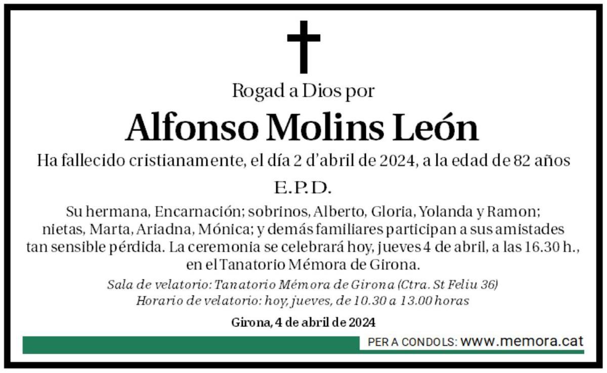 Alfons Molins León.