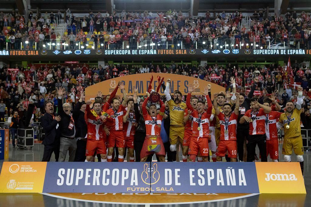Las mejores imágenes de la victoría del Jimbee Cartagena en la Supercopa de España