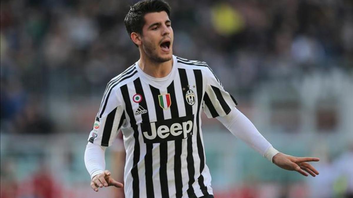 Morata quiere seguir en la Juve