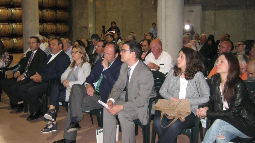 Mayte Martín Pozo en la jornada sobre reciclaje organizada por la Diputación de Zamora y Ecovidrio en Morales de Toro.