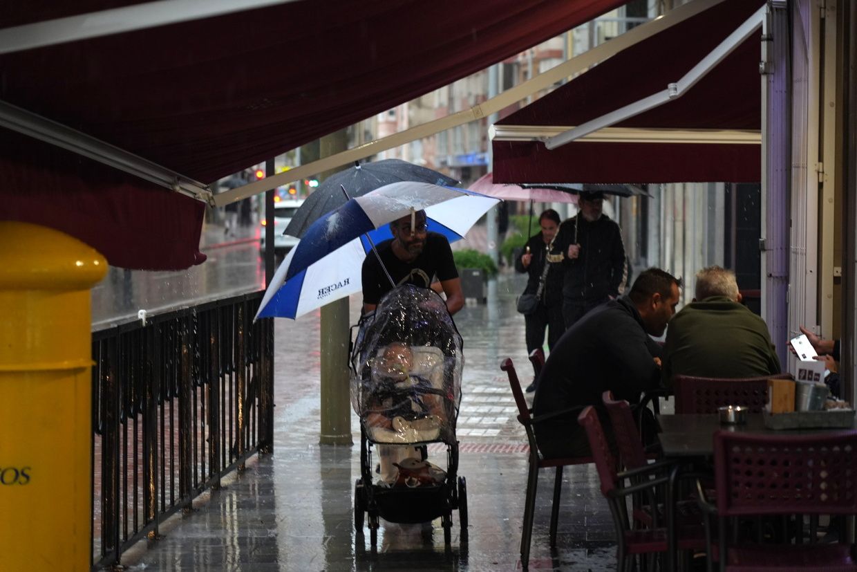 Galería de imágenes: La dana Alice descarga con fuerza en Castelló