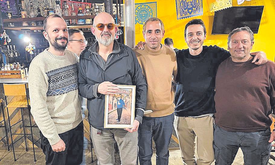 Aitor Vallespir, Antelmo Pujol, Eduardo Izquierdo, Pau Mayol y Álex Pascual.