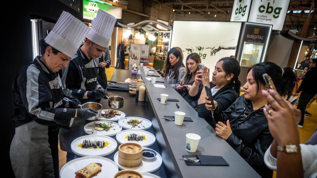 Último día del salón Alimentaria-Hostelco