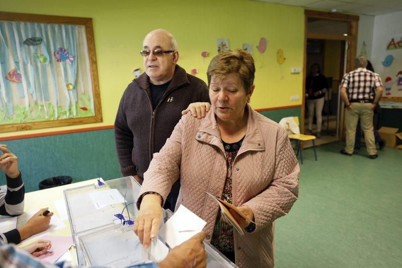 Jornada electoral en Aragón