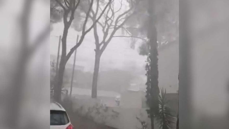 Vídeo | Episodi de pluges a les comarques gironines: L&#039;Escala