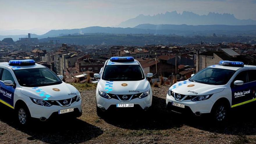 La Policia Local completa la renovació de la flota de cotxes patrulla amb tres vehicles nous