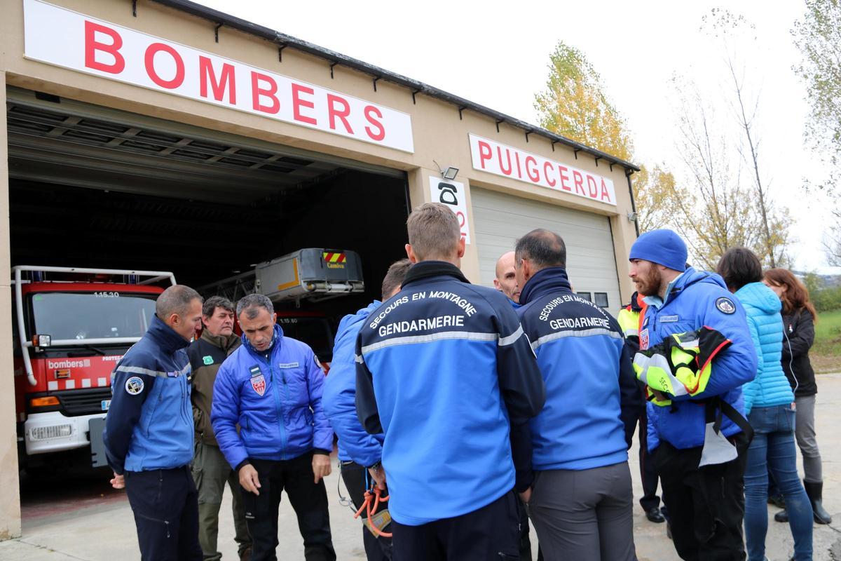 El Parc de Bombers de Puigcerdà, en una imatge d'arxiu.