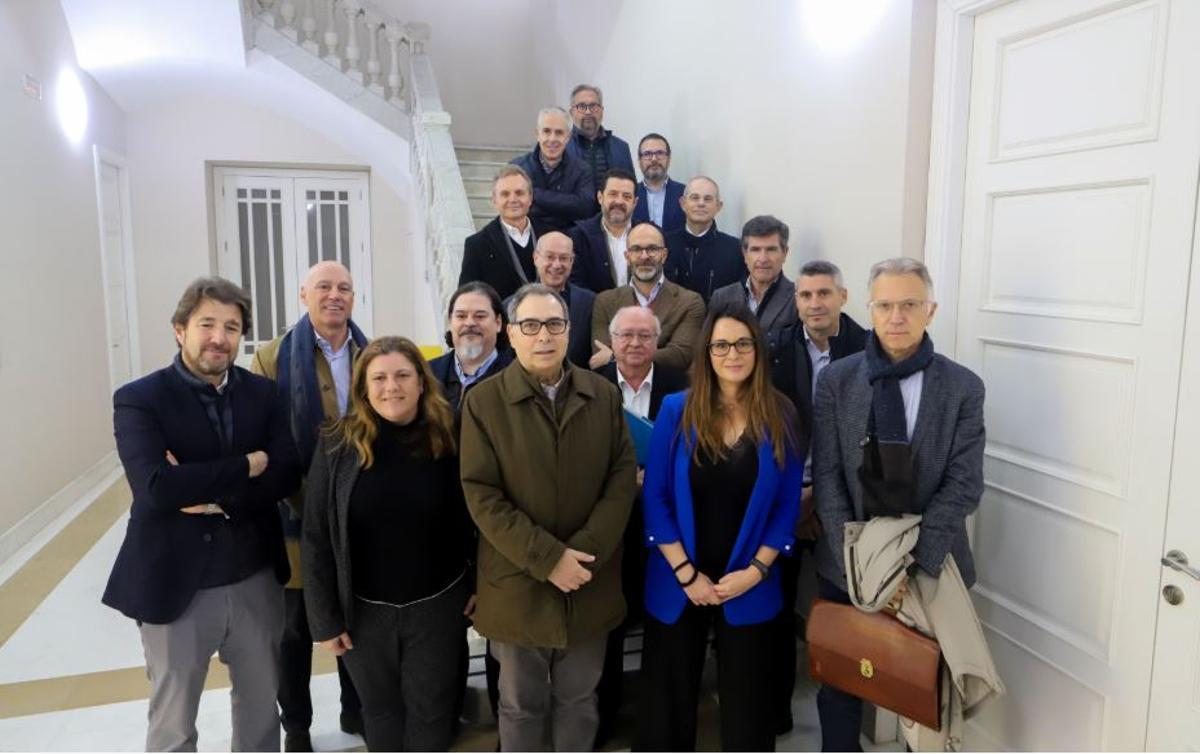 Reunión de Fecoval con Zulima Pérez