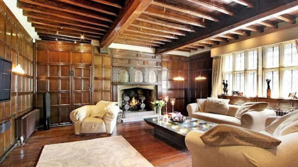 Interior de la 'casa embrujada' de Southgate.