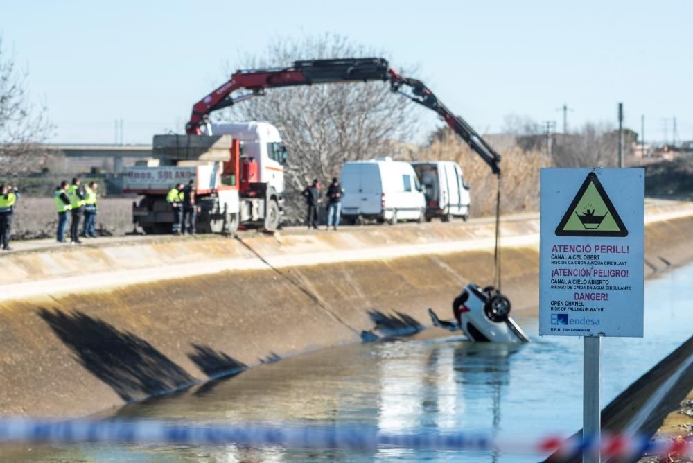 Rescat del vehicle de la dona desapareguda a Lleida