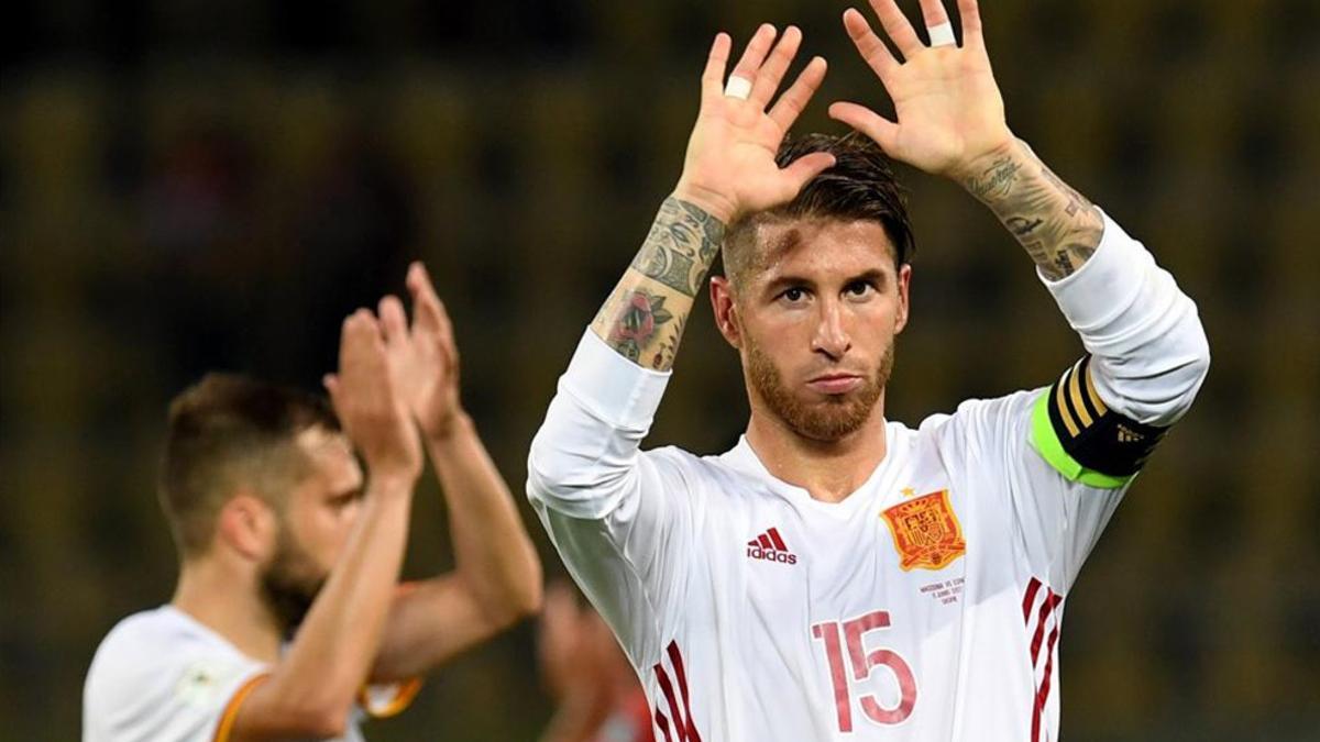 Ramos, capitán de la selección española