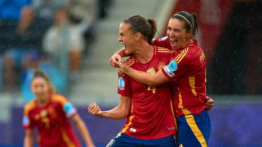 Otra goleada de una España épica