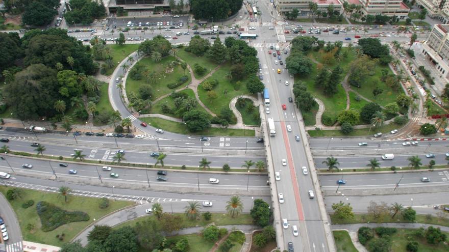 Comienzan este lunes las obras de reordenación viaria del Puente de las Américas