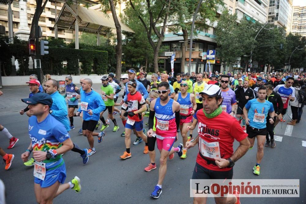 Murcia Maratón. Salida