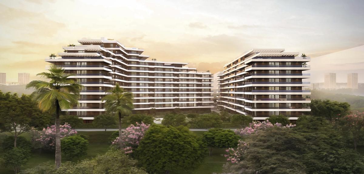 Recreación del desarrollo residencial de Amenabar en el nuevo barrio de la Cruz del Campo.