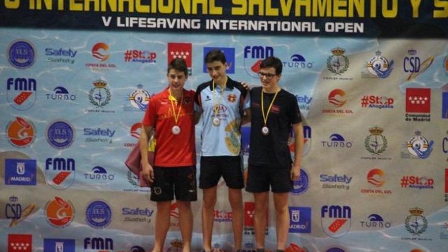 Javier Huerga se proclama doble campeón nacional en categoría juvenil en el Open Internacional de Madrid