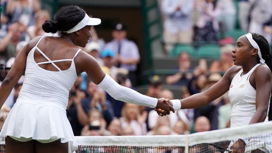 Cori Gauff, de 15 años, da la sorpresa y elimina a Venus Williams de Wimbledon