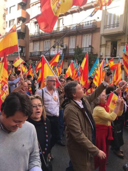 Manifiestación en València contra los 'països catalans'