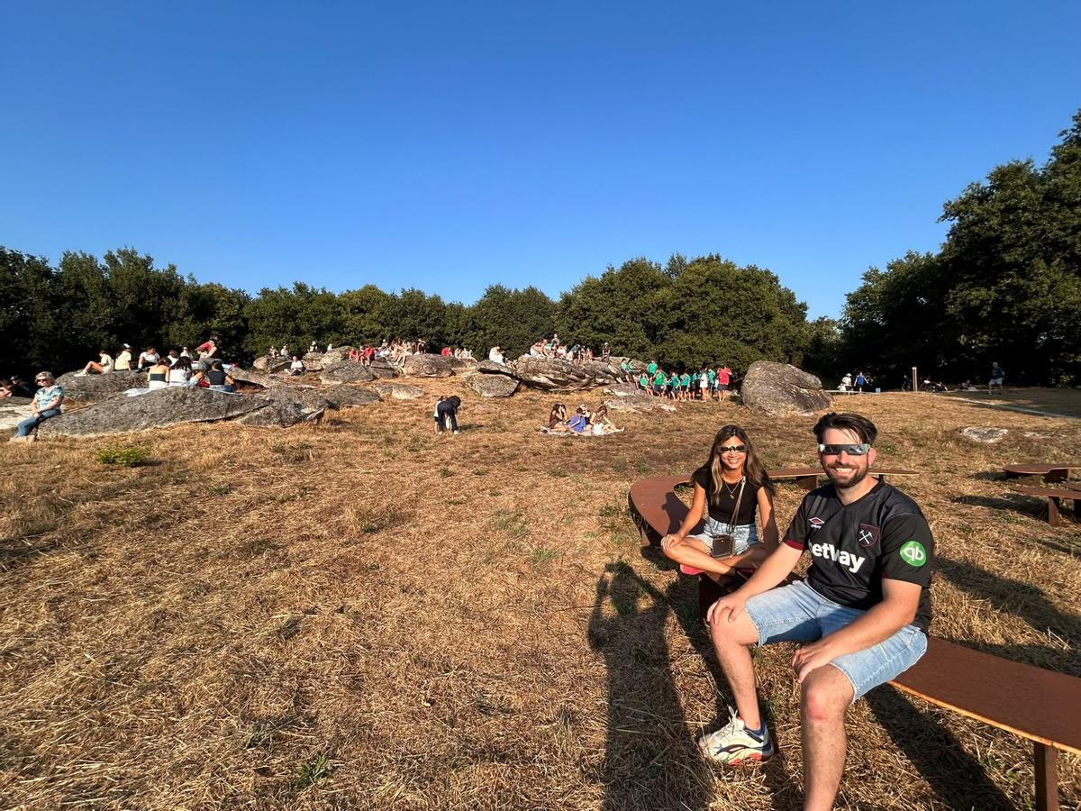 El eclipse desde la comarca del Deza, en imágenes El eclipse desde la comarca del Deza, en imágenes