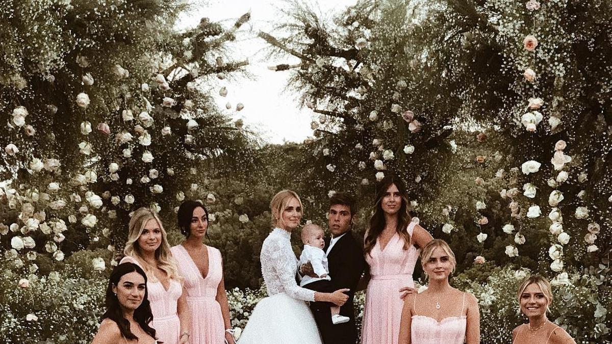 damas de honor chiara ferragni